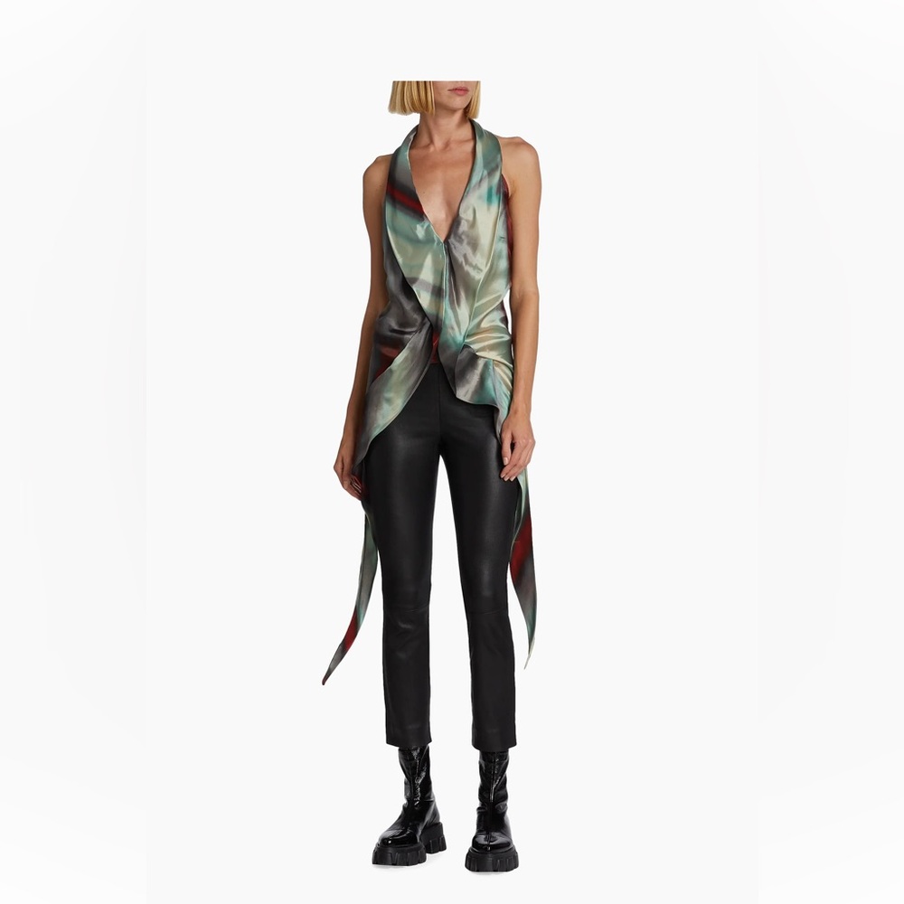 Vince 100% leather Black Leggings